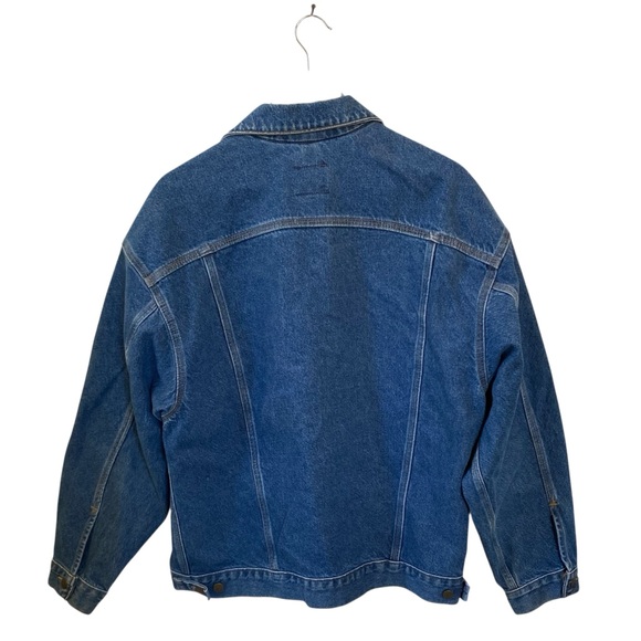 Carhartt Men’s Jacket Vintage Trucker J12 DST Cotton Denim Blue Size L - Picture 3 of 9